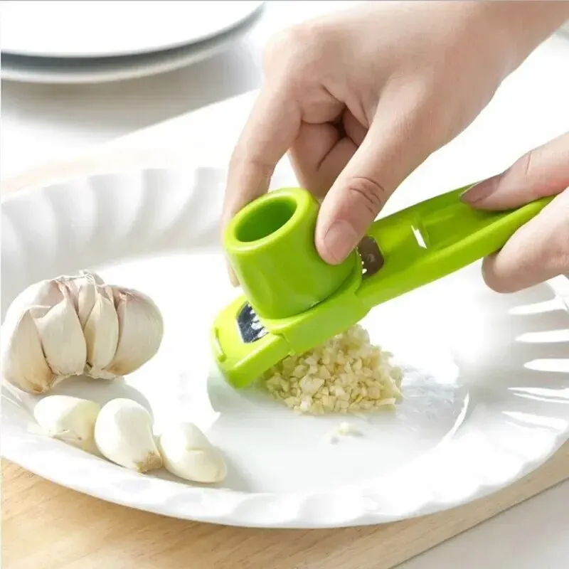 Manual Garlic Press - 1 Pack Mini Garlic Grinder Creative