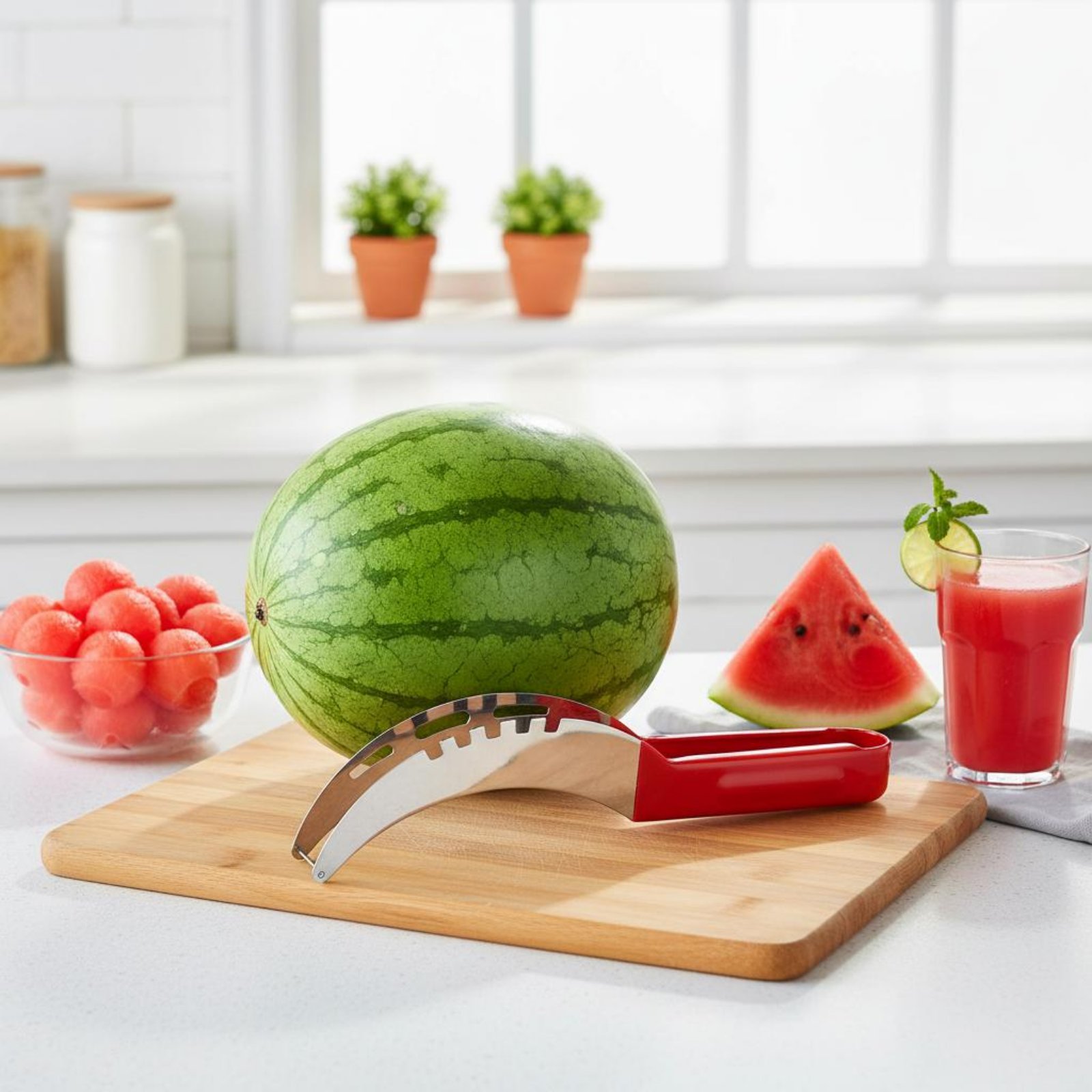 Watermelon Slicer Cutter - Watermelon Cube Cutter Food Grade Material
