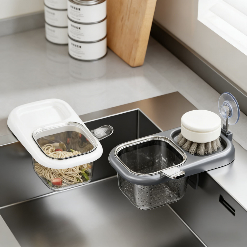 Kitchen Gadgets Rack Storage - Kitchen Sink Draining Basket Separate Type