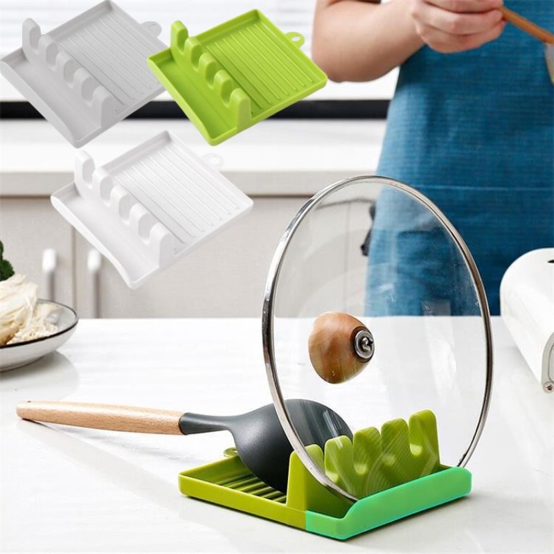 Kitchen Gadgets Under 100 - New Green Pot Lid Rack Stand