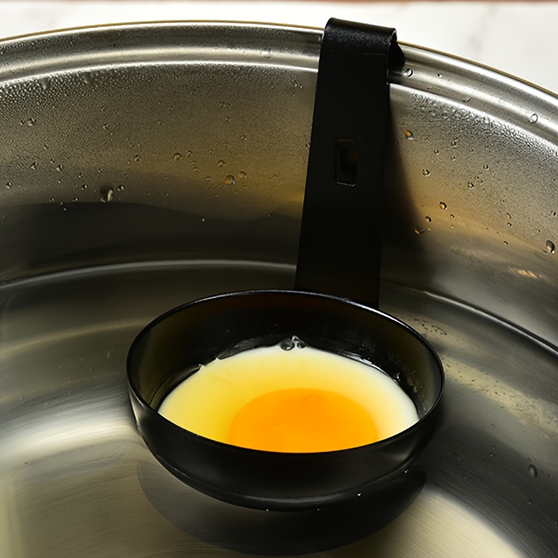 Kitchen Gadgets For Small Kitchens - Stainless Steel Egg Steamer with Black