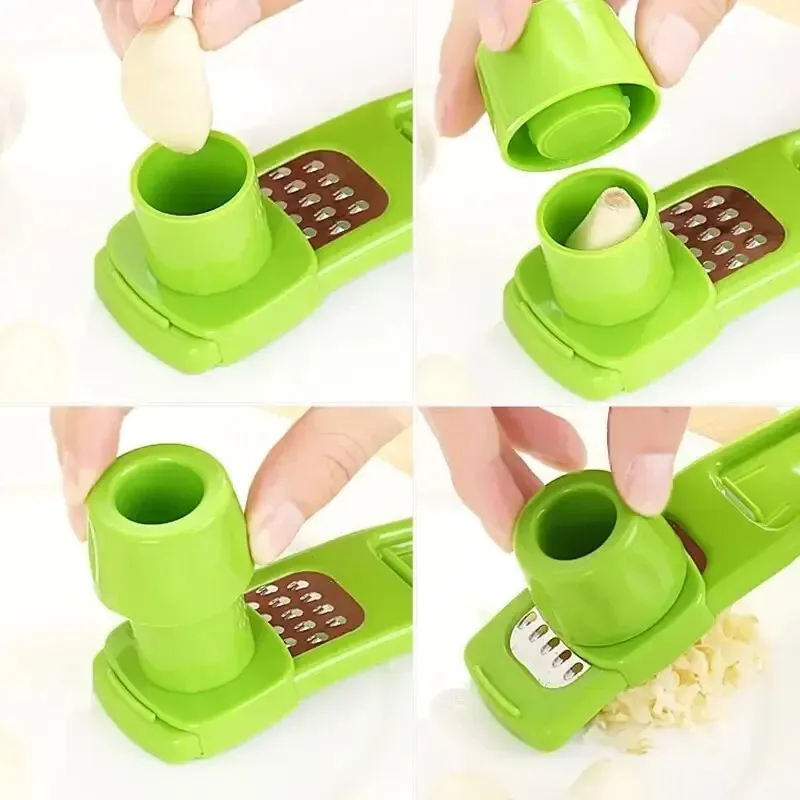1-4pcs Hand-pressed Garlic Cho - Manual Garlic Press 评论和价格