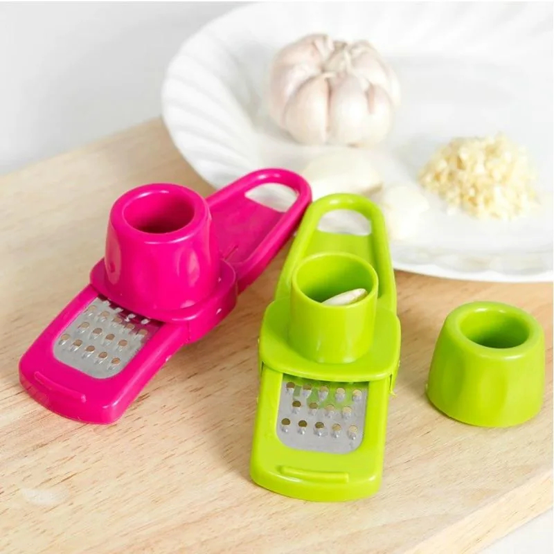 1-4pcs Hand-pressed Garlic Cho - Manual Garlic Press 评论和价格