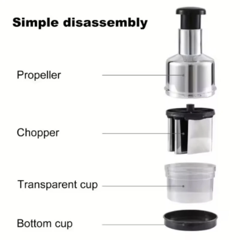 Stainless Steel Garlic Presser - Manual Garlic Press 评论和价格
