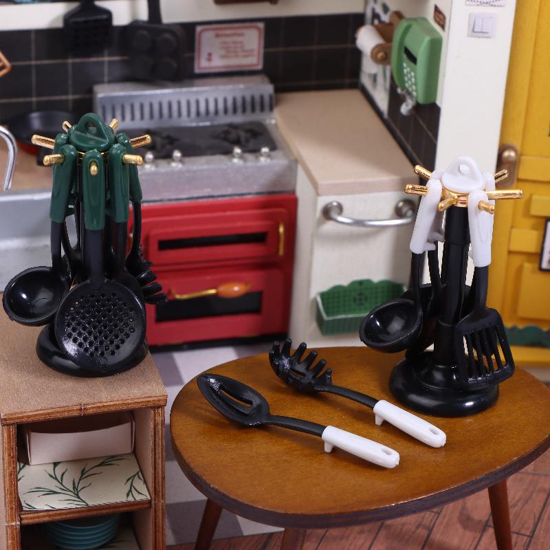 1Set Dollhouse Miniature Hanga - Kitchen Gadgets Under 100 评论和价格