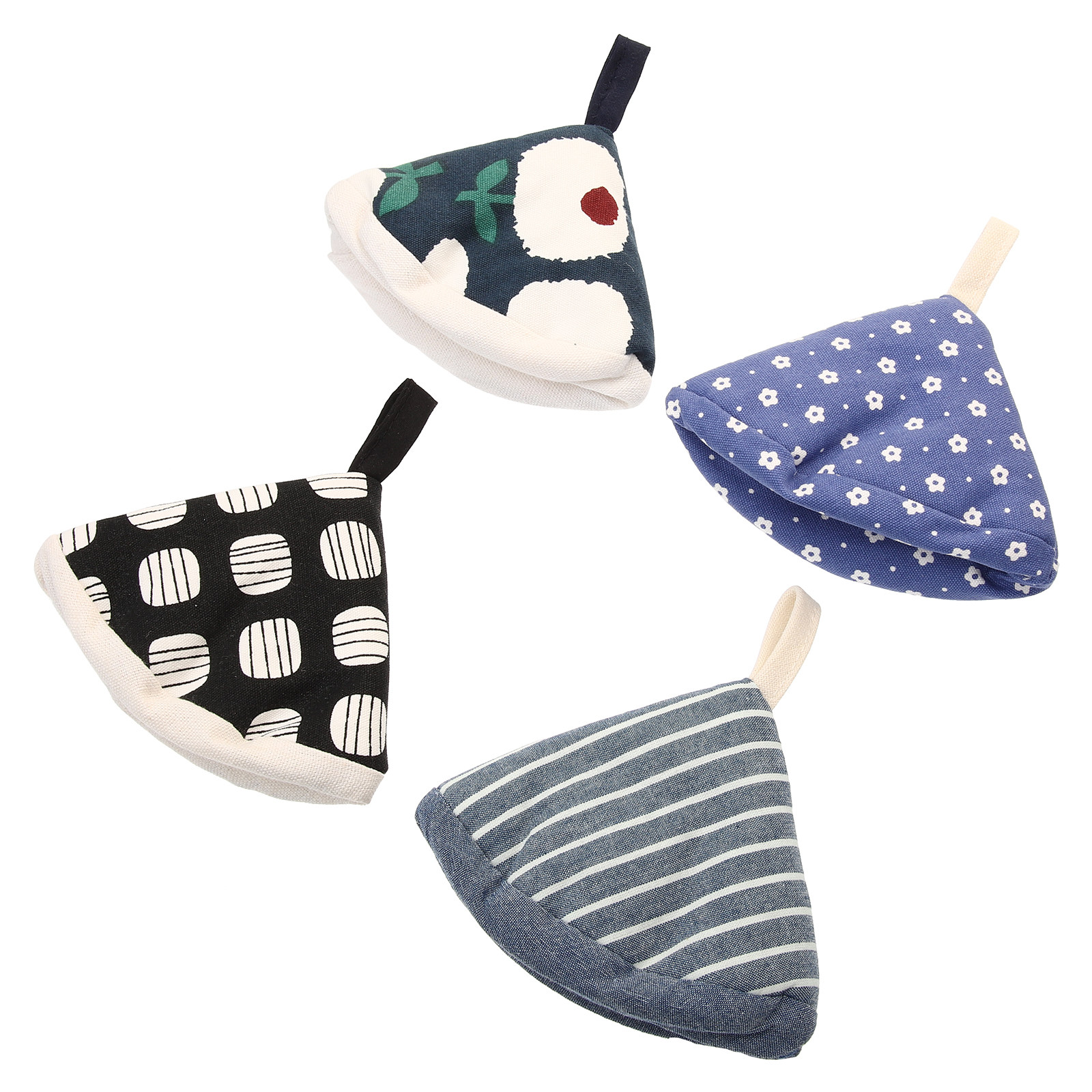 4Pcs Triangular Pot Lid Knob C - Kitchen Gadgets Gift Ideas 评论和价格
