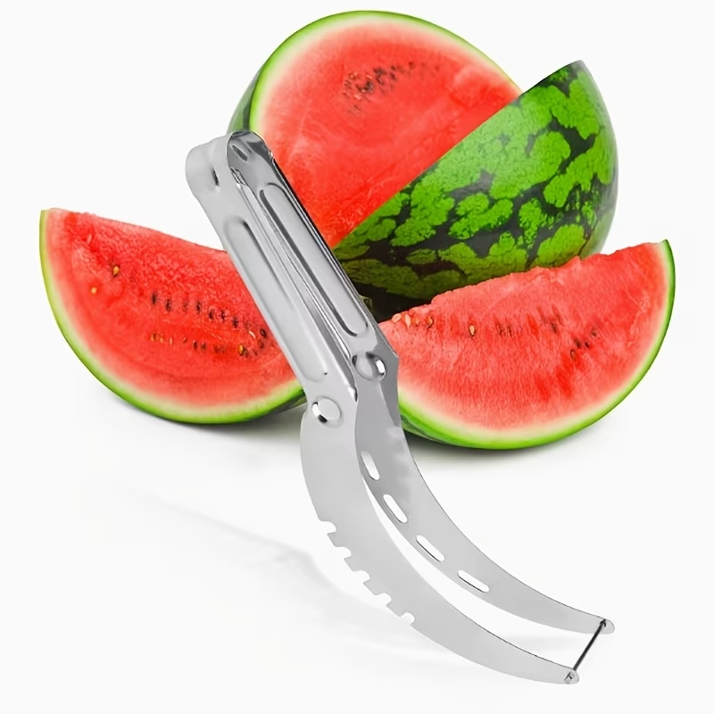 1pcs - Stainless Steel Fruit S - Watermelon Slicer Cutter 评论和价格