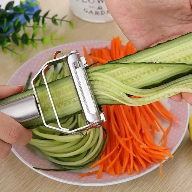 Stainless Steel Julienne Peele - Spiralizer Vegetable Noodle 评论和价格