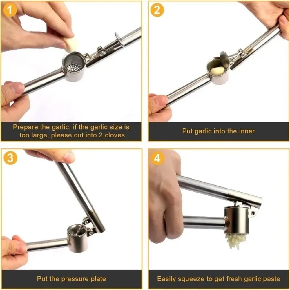 For Cleaning Brush SetStainles - Manual Garlic Press 评论和价格