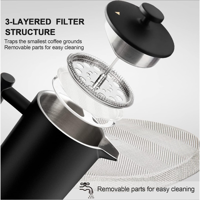 French Press Coffee Maker 34 O - French Press Coffee Maker 评论和价格