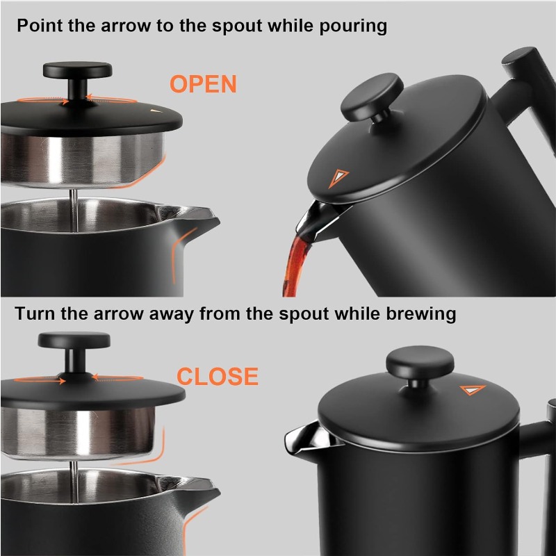 French Press Coffee Maker 34 O - French Press Coffee Maker 评论和价格