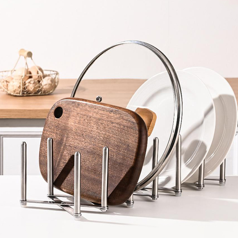 Pot Lid Tableware Storage Rack - Kitchen Gadgets Rack Storage 评论和价格