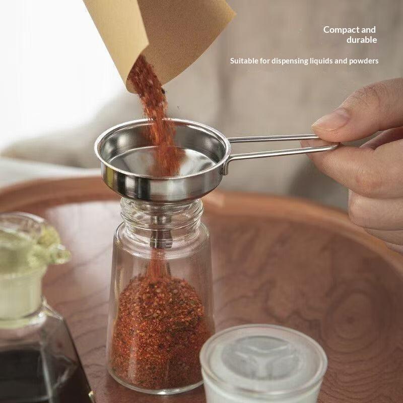 Stainless Steel Funnel With Ha - Kitchen Gadgets For Small Kitchens 评论和价格
