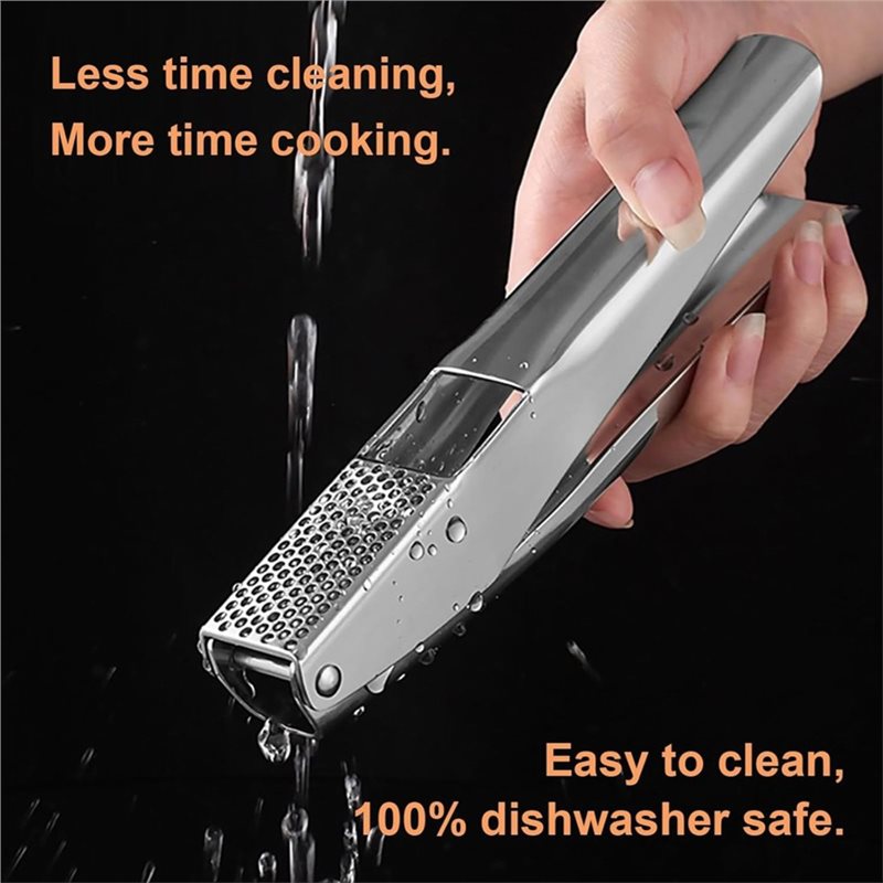 A25F-Stainless Steel Garlic Pr - Manual Garlic Press 评论和价格