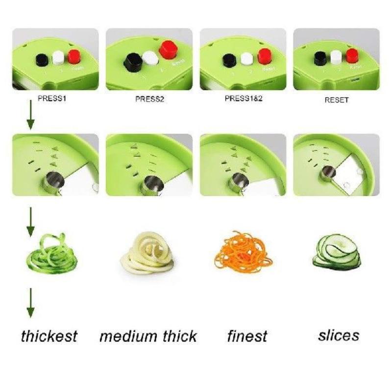 Handheld Vegetable Spiralizer  - Spiralizer Vegetable Noodle 评论和价格