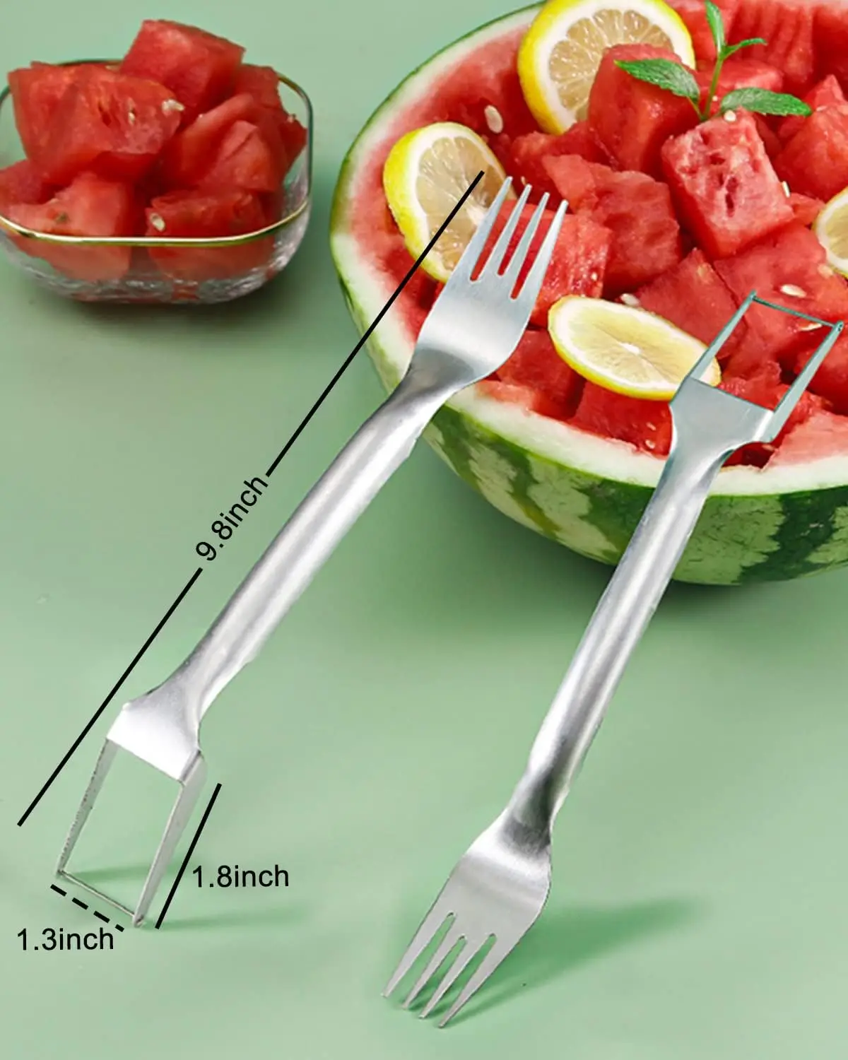 Watermelon fork slicer, stainl - Watermelon Slicer Cutter 评论和价格