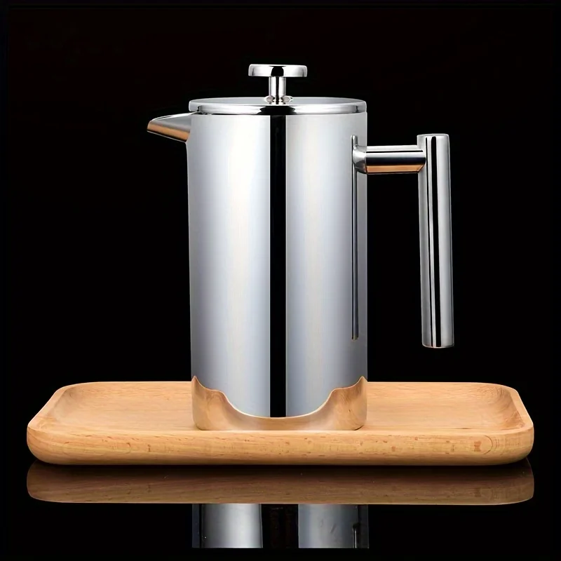 Elegant 350ml Stainless Steel  - French Press Coffee Maker 评论和价格