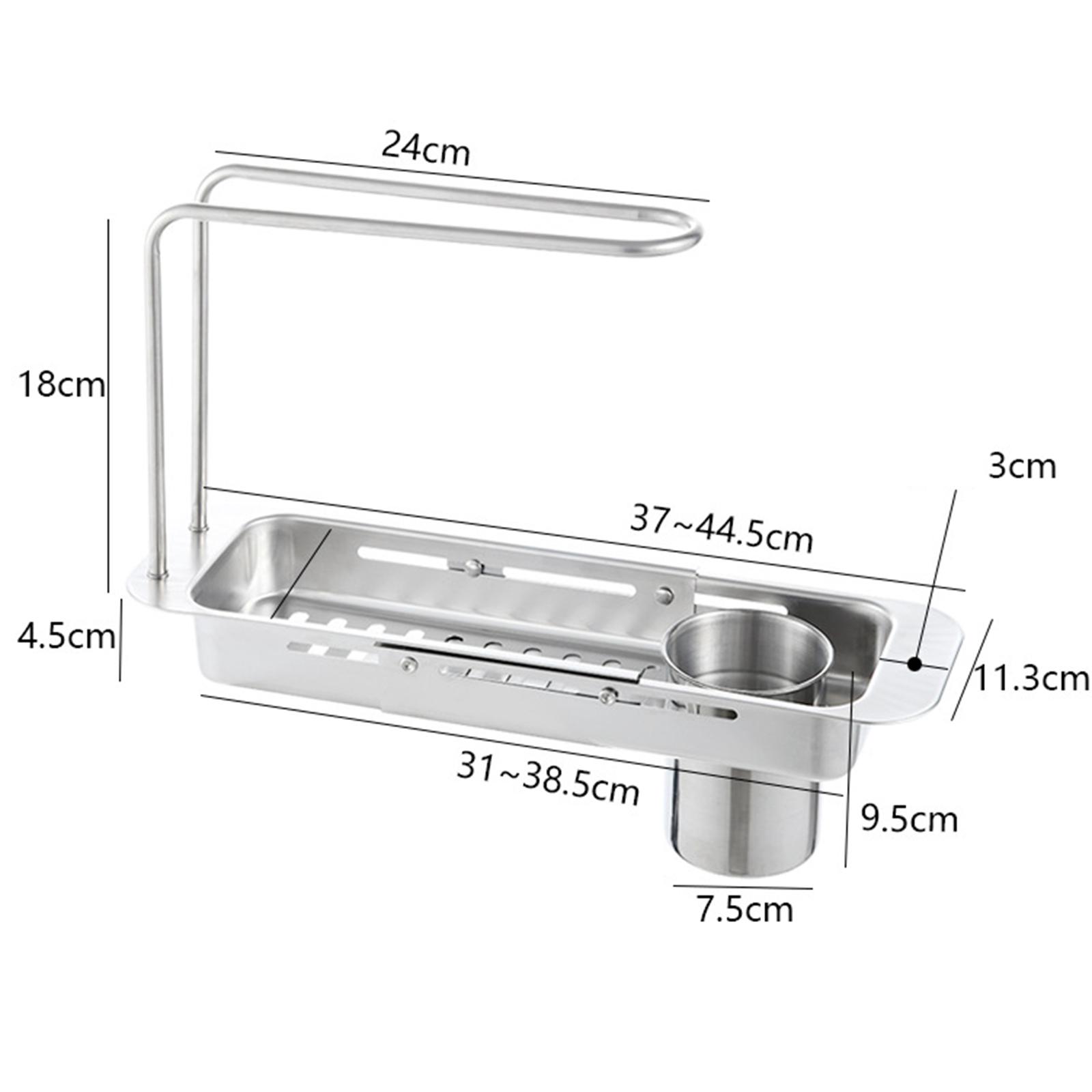 Sink Drain Rack Sponge Holder  - Kitchen Gadgets Rack Storage 评论和价格