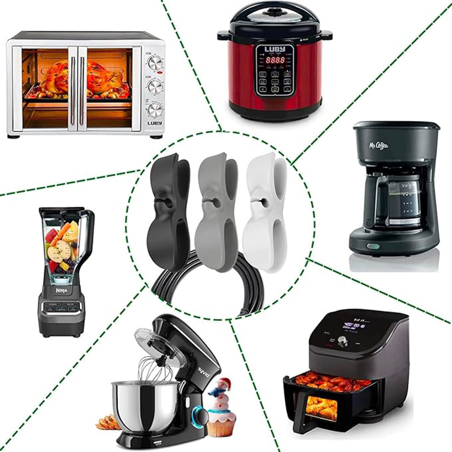 1PCS Kitchen Appliance Cord Or - Kitchen Gadgets Rack Storage 评论和价格