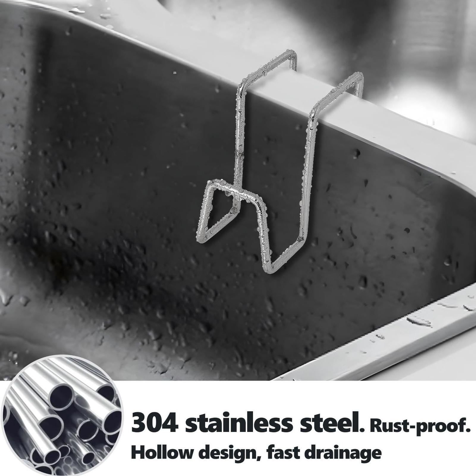 Sink Sponge Rack Double-Sink S - Kitchen Gadgets For Small Kitchens 评论和价格