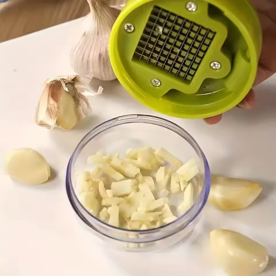 Garlic Press Chopper Manual Ga - Manual Garlic Press 评论和价格