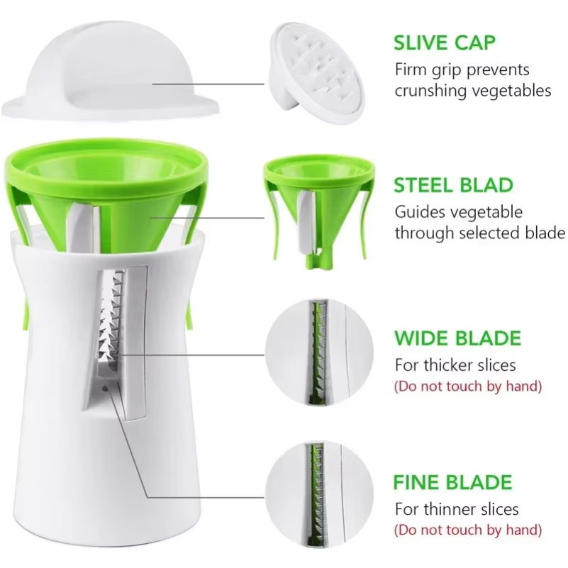 LMETJMA Heavy Duty Spiralizer  - Spiralizer Vegetable Noodle 评论和价格