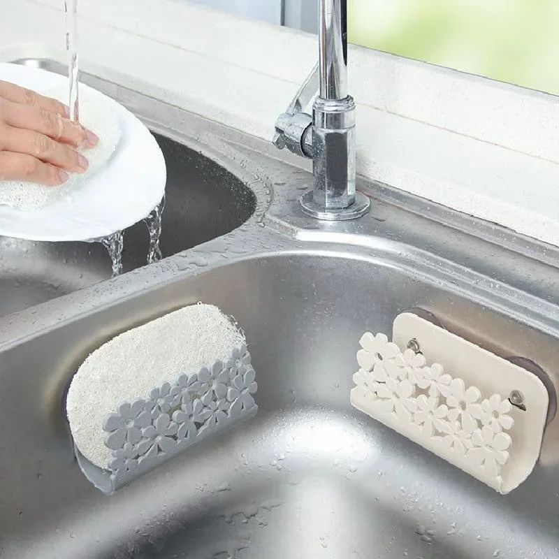 Dish Cloths Rack Suction Spong - Kitchen Gadgets Rack Storage 评论和价格
