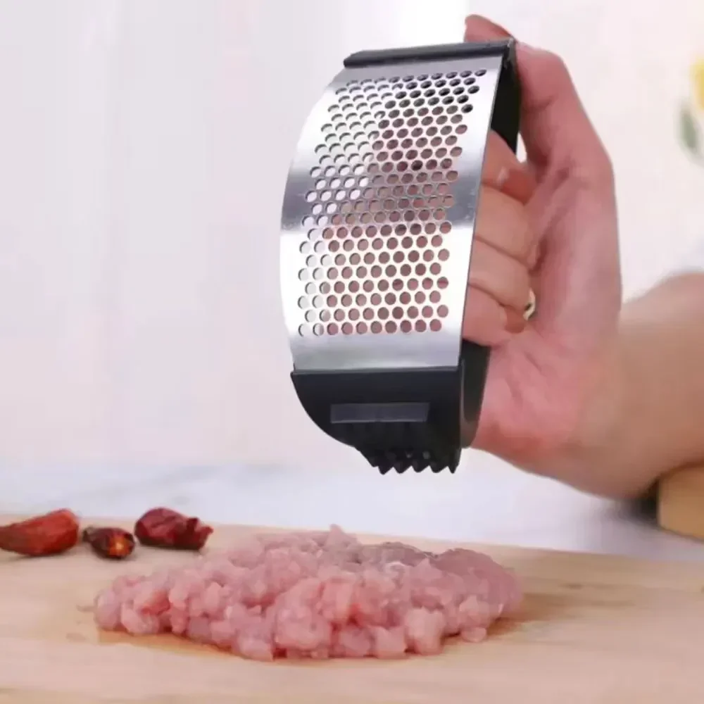 Durable Stainless Steel Manual - Manual Garlic Press 评论和价格