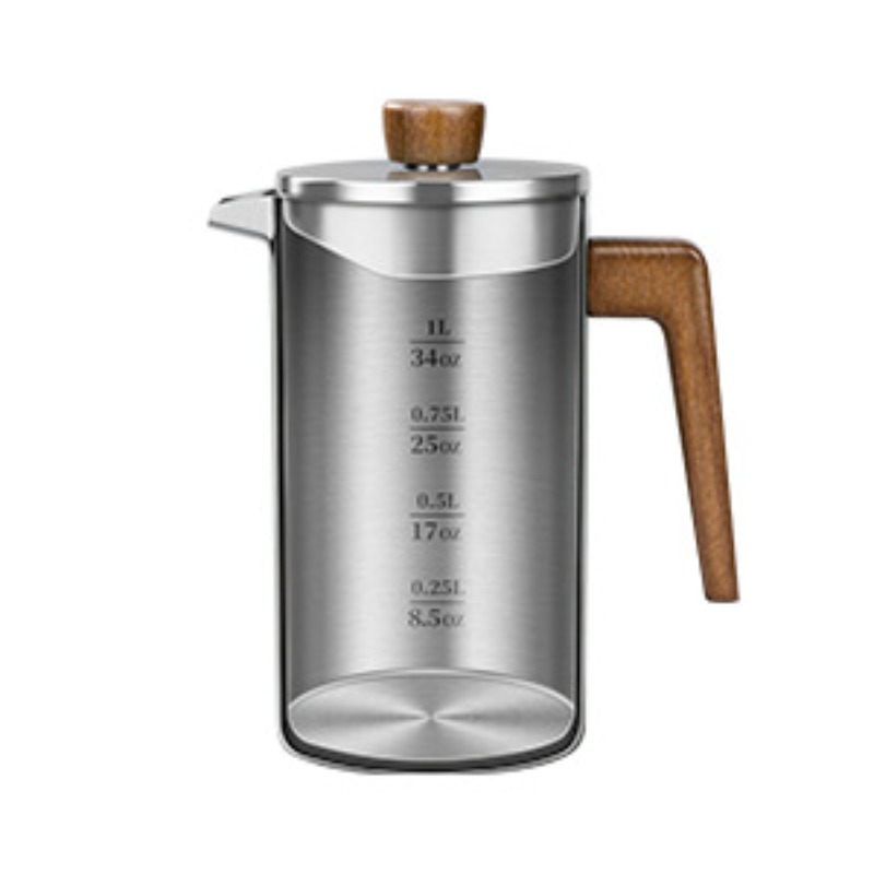 JUSTINLAU 1000ml Stainless Ste - French Press Coffee Maker 评论和价格