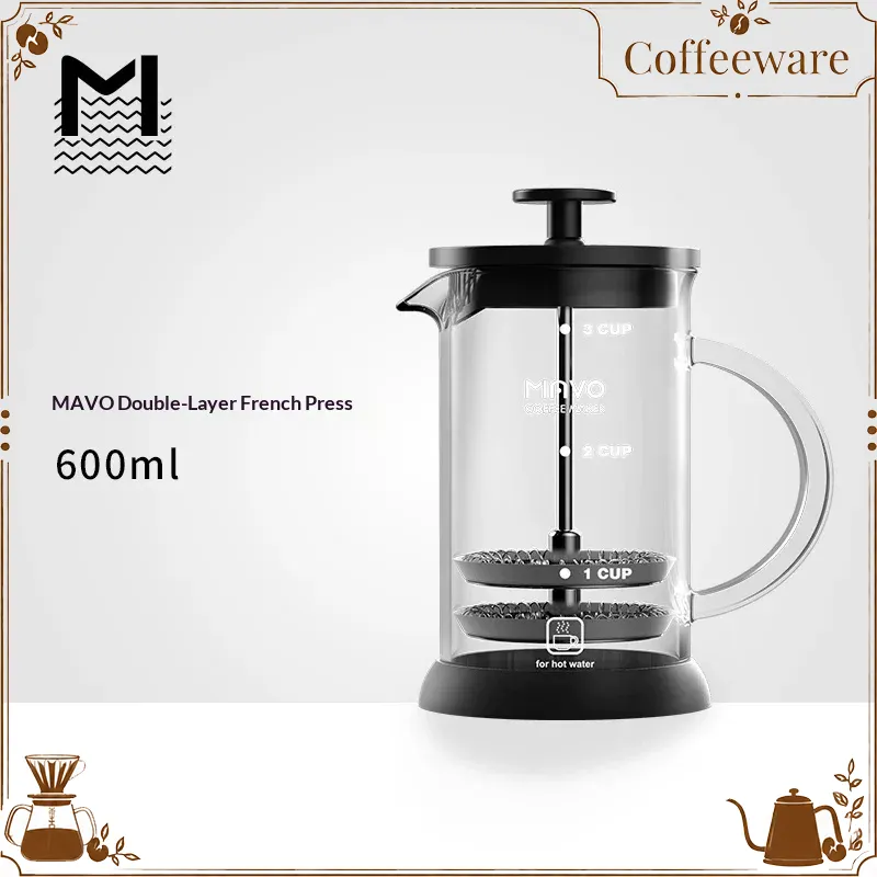 MAVO French Press Coffee Maker - French Press Coffee Maker 评论和价格