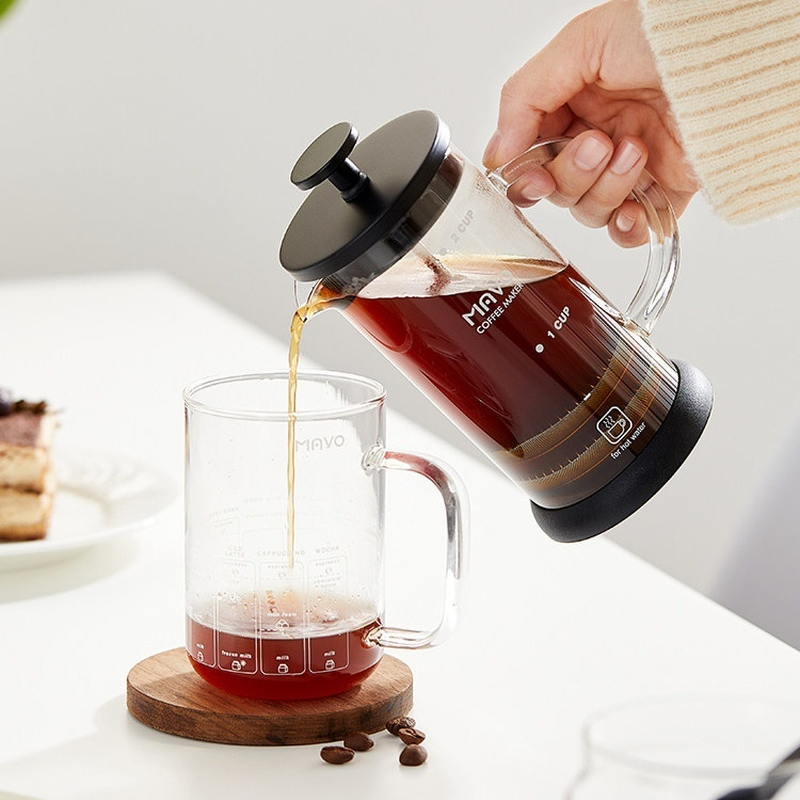 MAVO French Press Coffee Maker - French Press Coffee Maker 评论和价格