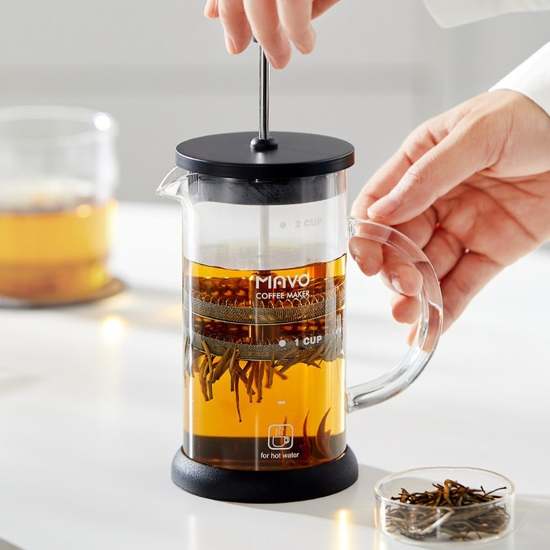 MAVO French Press Coffee Maker - French Press Coffee Maker 评论和价格