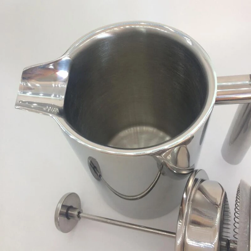 Double Walled Insulated Coffee - French Press Coffee Maker 评论和价格