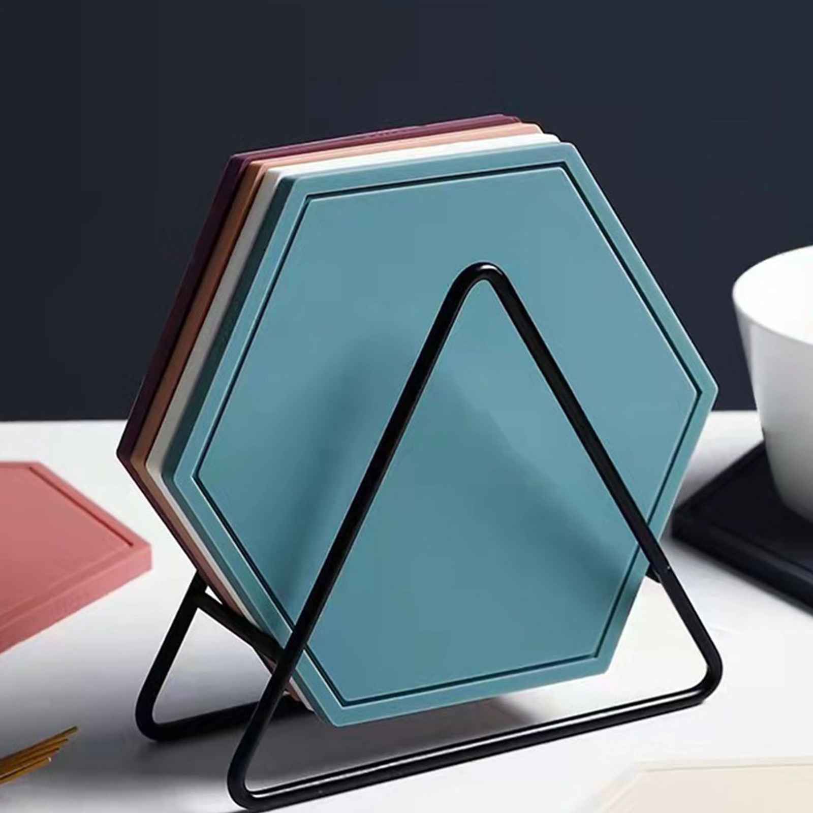Iron Coaster Holder Storage Ra - Kitchen Gadgets Rack Storage 评论和价格