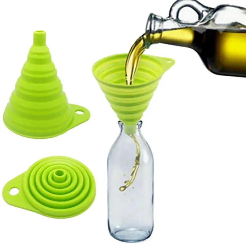 1/4PCS Silicone Collapsible Fu - Kitchen Gadgets For Small Kitchens 评论和价格