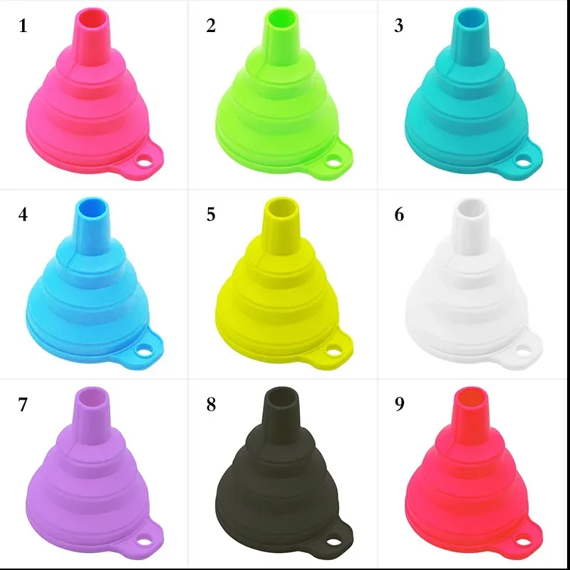 1/4PCS Silicone Collapsible Fu - Kitchen Gadgets For Small Kitchens 评论和价格