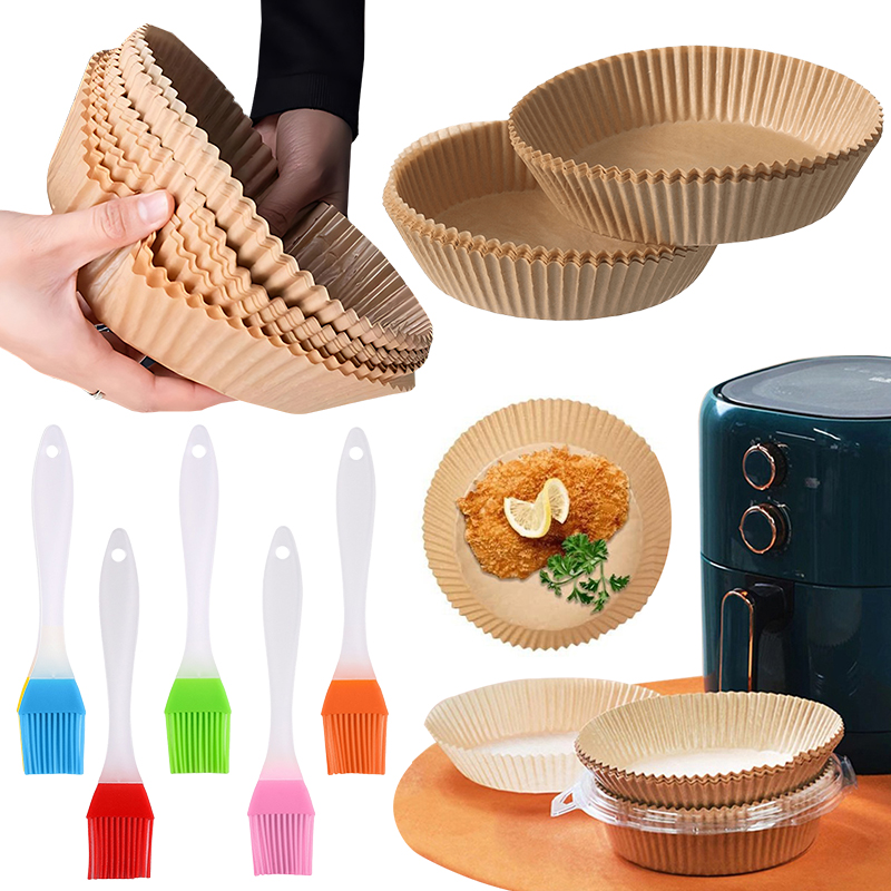 50/100PCS Air Fryer Paper Plat - Kitchen Gadgets Set 评论和价格