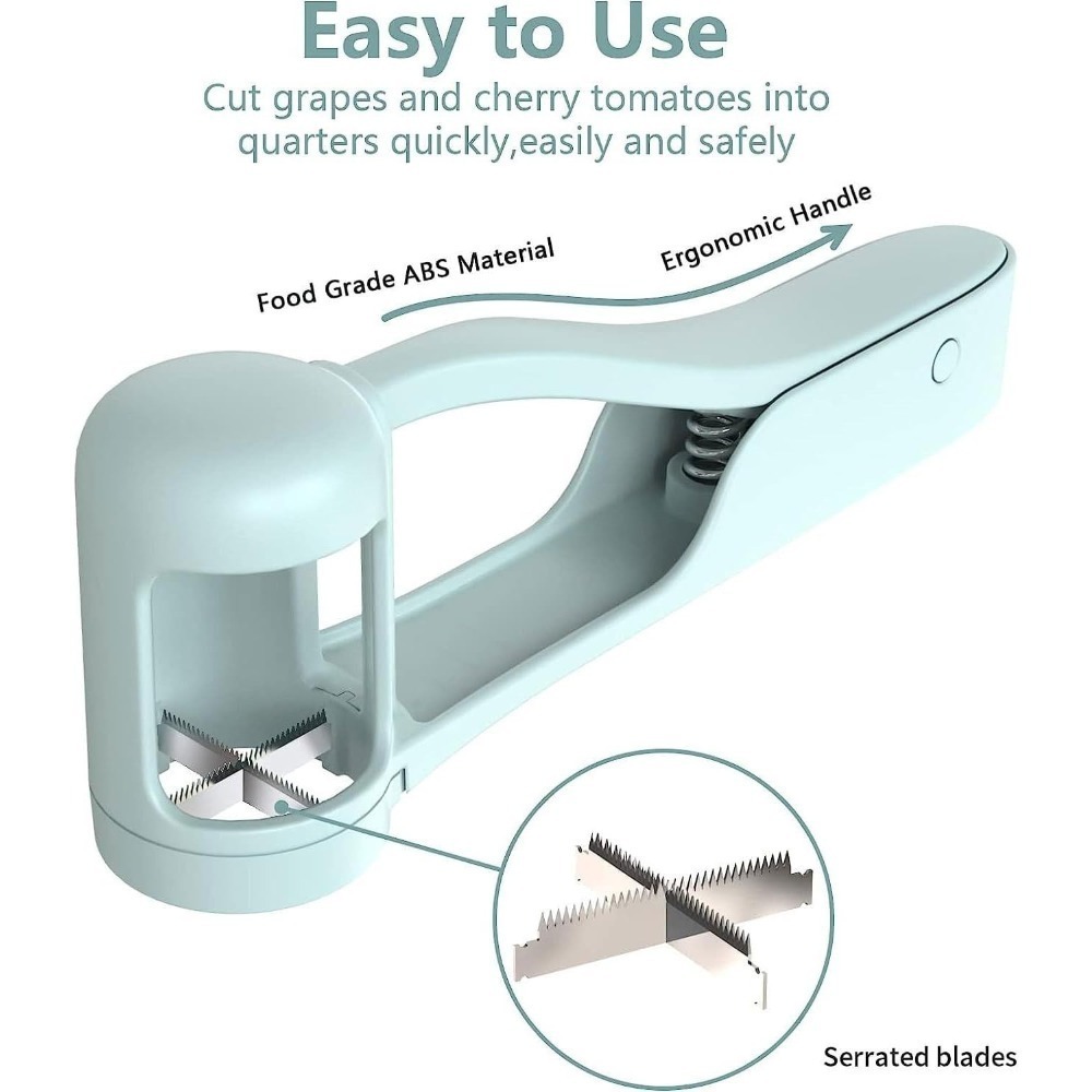 Tomato Grape Cherry Slicer Cut - Kitchen Gadgets For Small Kitchens 评论和价格