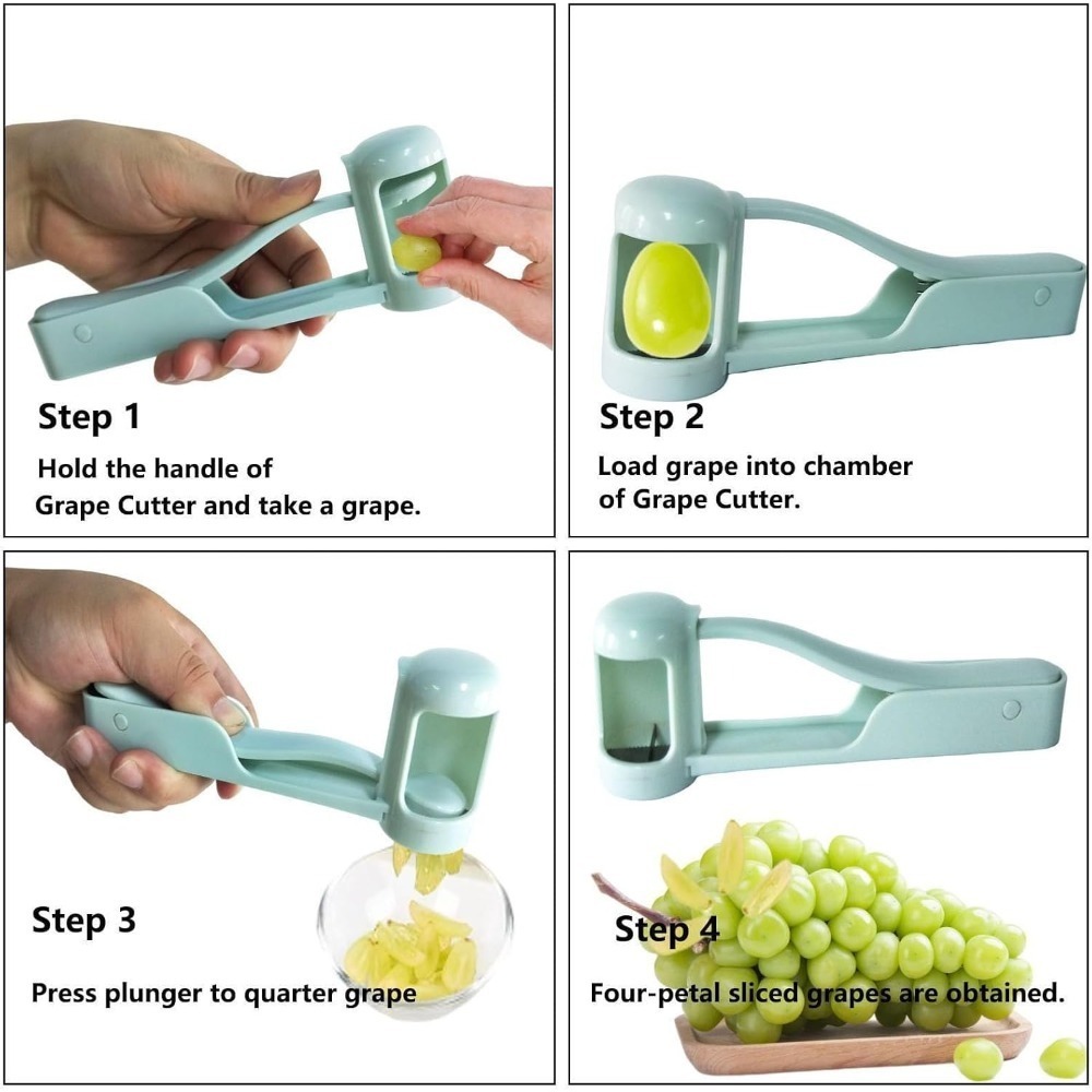 Tomato Grape Cherry Slicer Cut - Kitchen Gadgets For Small Kitchens 评论和价格
