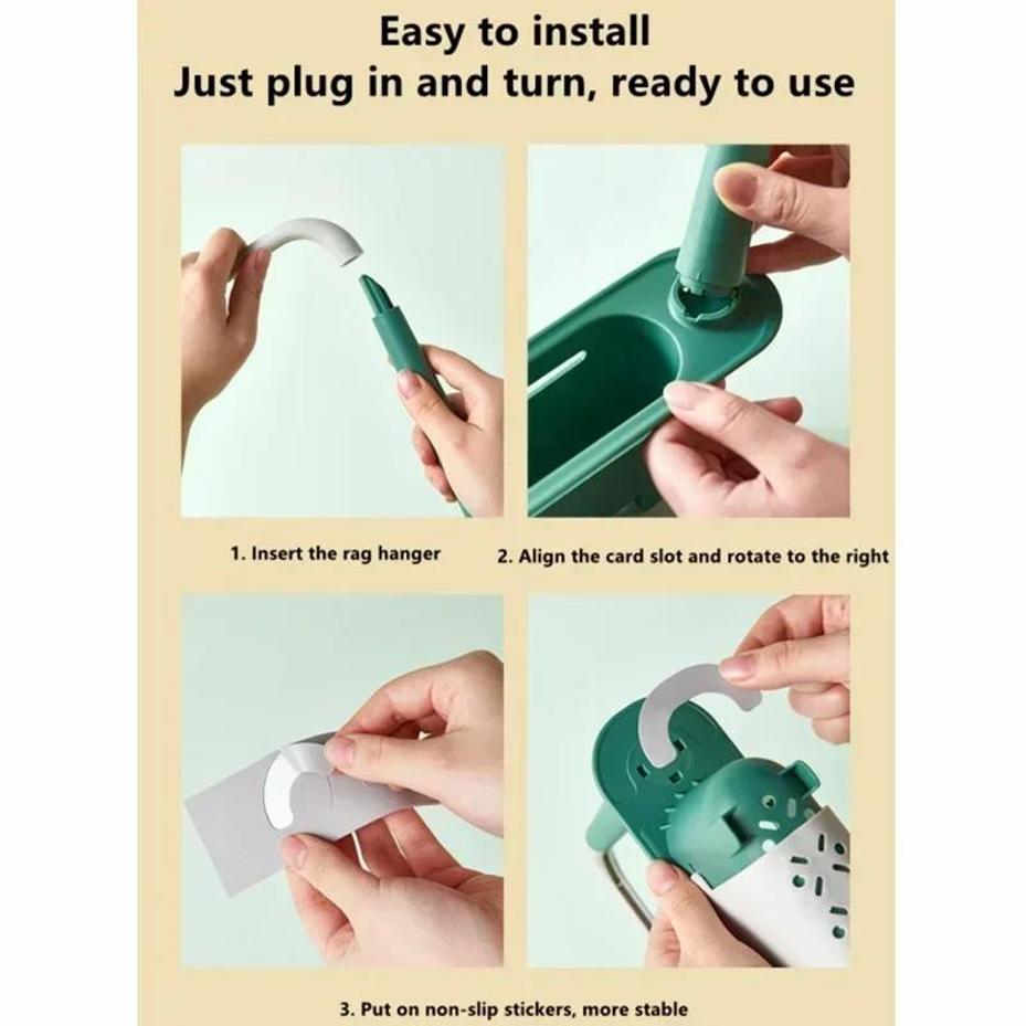 1 Pcs Kitchen Household Retrac - Kitchen Gadgets Rack Storage 评论和价格