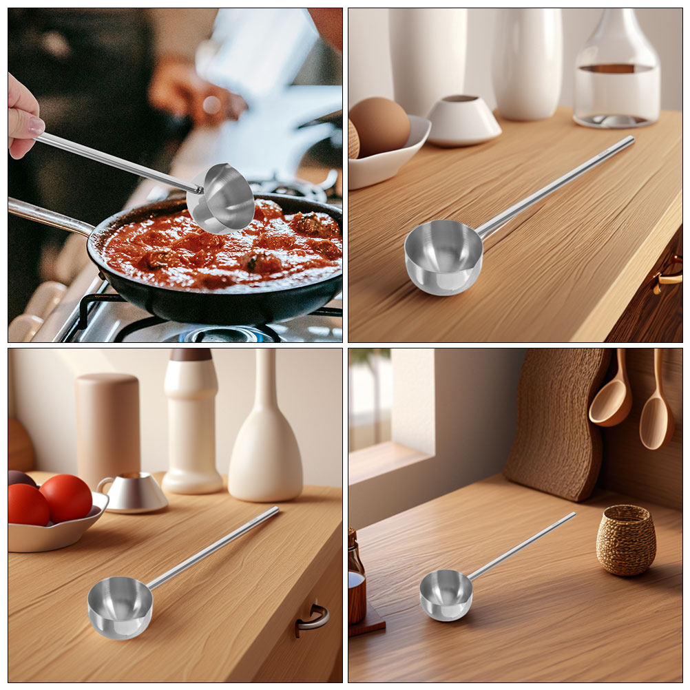 2Pcs Stainless Steel Ladle Min - Kitchen Gadgets For Small Kitchens 评论和价格