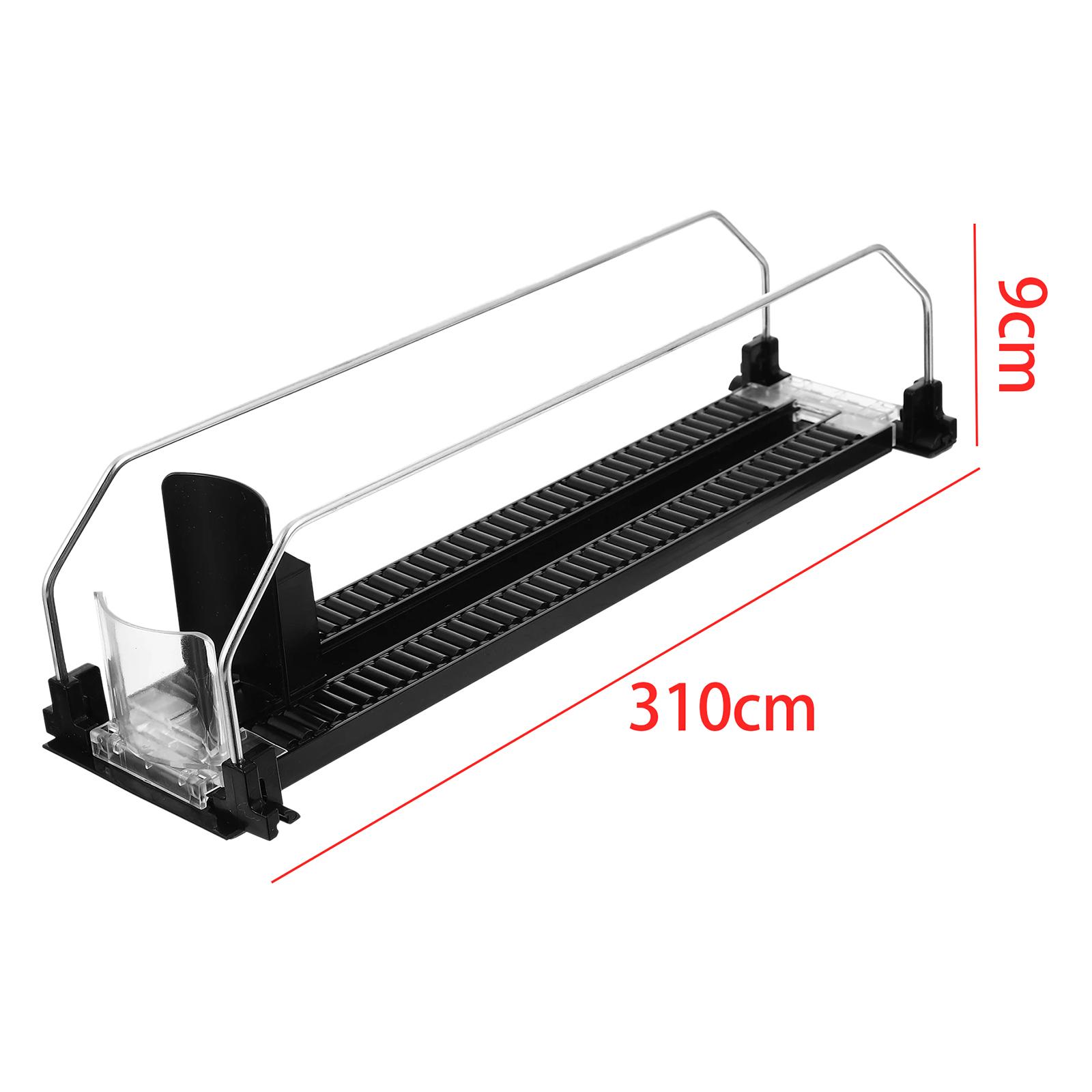 Drink Organizer Pusher Holder  - Kitchen Gadgets Rack Storage 评论和价格
