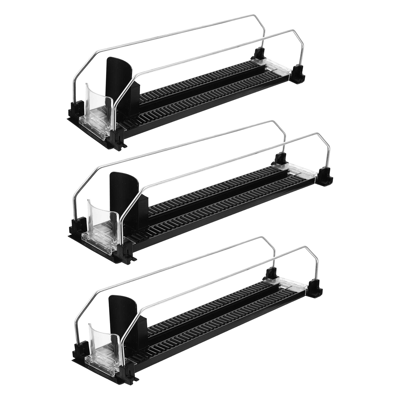 Drink Organizer Pusher Holder  - Kitchen Gadgets Rack Storage 评论和价格