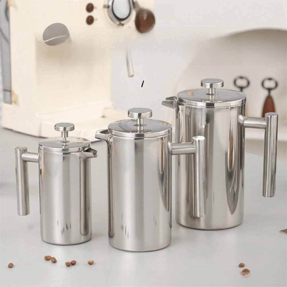 350/600/800/1000/1500ml French - French Press Coffee Maker 评论和价格