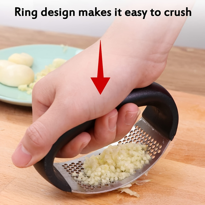 1 Stainless Steel Garlic Press - Manual Garlic Press 评论和价格