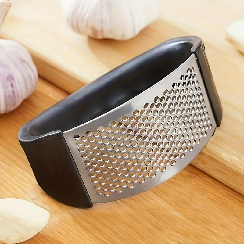 1 Stainless Steel Garlic Press - Manual Garlic Press 评论和价格