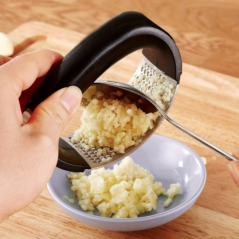1 Stainless Steel Garlic Press - Manual Garlic Press 评论和价格